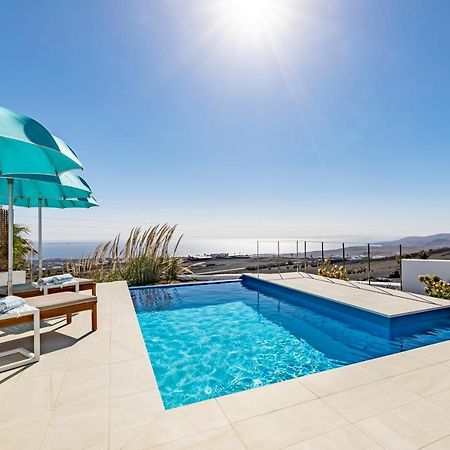 "New" Deluxe Designer Villa Infinity, With Panoramic Sea Views,Own Exclusive Heated Private Pool, Subtropical Gardens 티아즈 외부 사진
