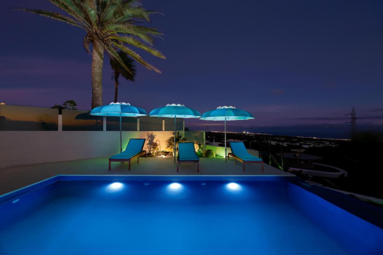 "New" Deluxe Designer Villa Infinity, With Panoramic Sea Views,Own Exclusive Heated Private Pool, Subtropical Gardens 티아즈 외부 사진