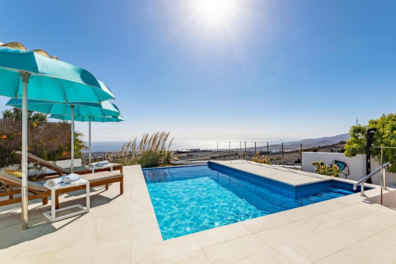 "New" Deluxe Designer Villa Infinity, With Panoramic Sea Views,Own Exclusive Heated Private Pool, Subtropical Gardens 티아즈 외부 사진